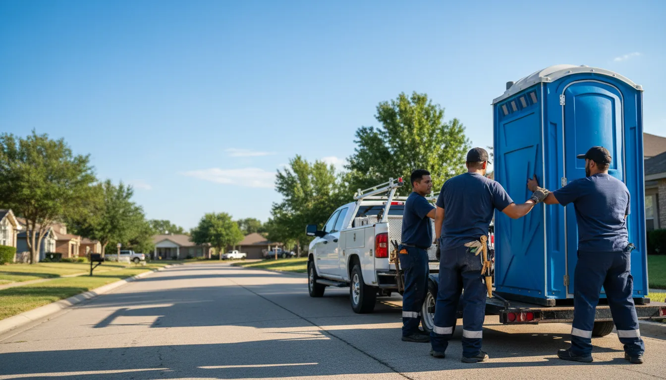 Portable Toilet Rental in Chase, KS near me